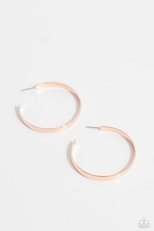 Sleek Symmetry - Rose Gold Paparazzi Accessories