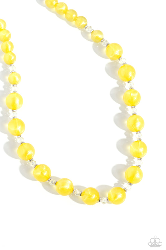 Timelessly Tantalizing - Yellow Paparazzi Accessories