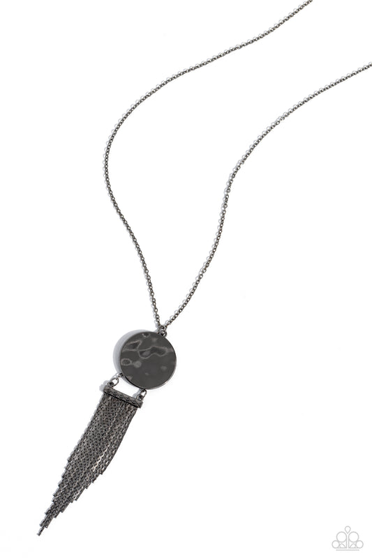 Tassel Tenure - Black Paparazzi Accessories