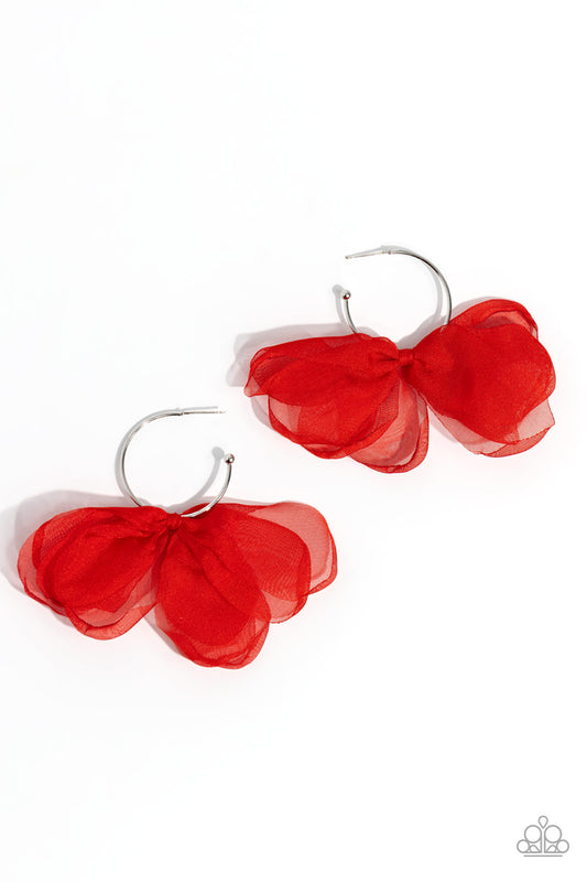 Chiffon Class - Red Paparazzi Accessories