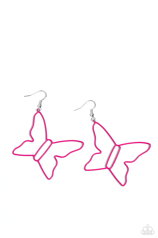 Soaring Silhouettes - Pink Paparazzi Accessories