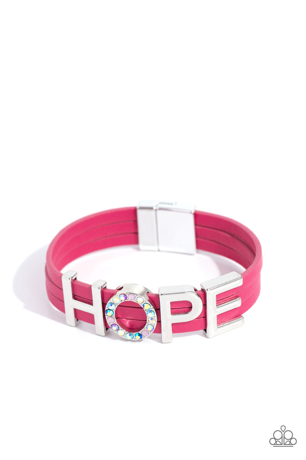 Hopeful Haute - Pink Paparazzi Accessories