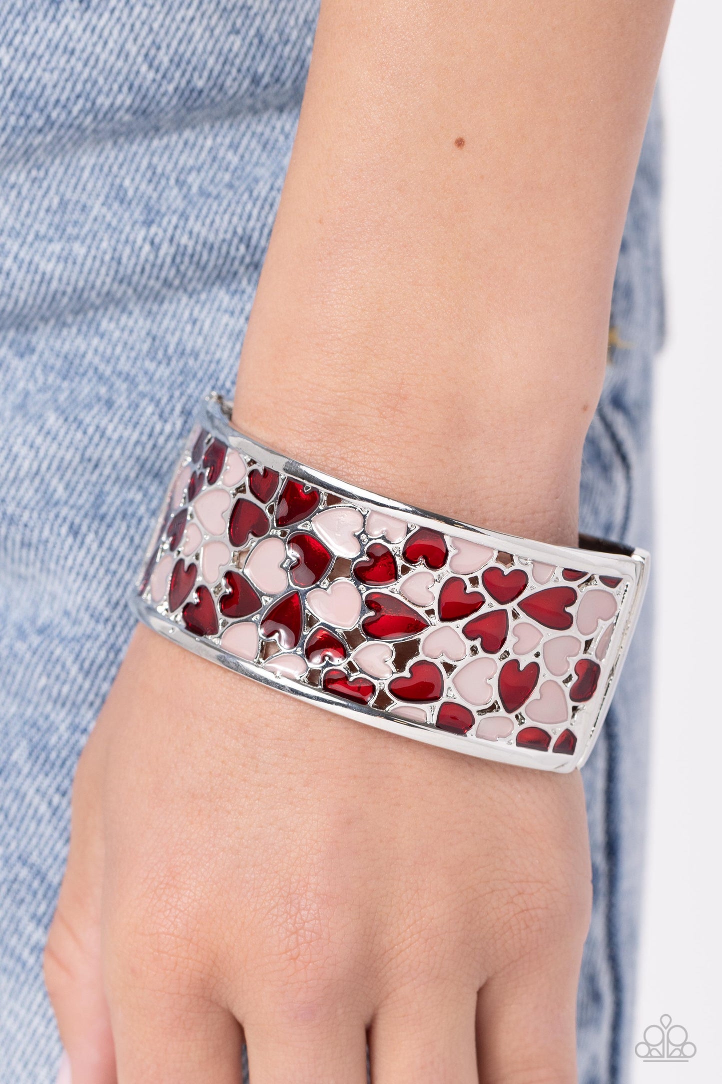 Penchant for Patterns - Red Paparazzi Accessories