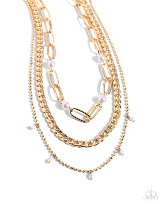 Presidential Passion - Gold Paparazzi Accessories